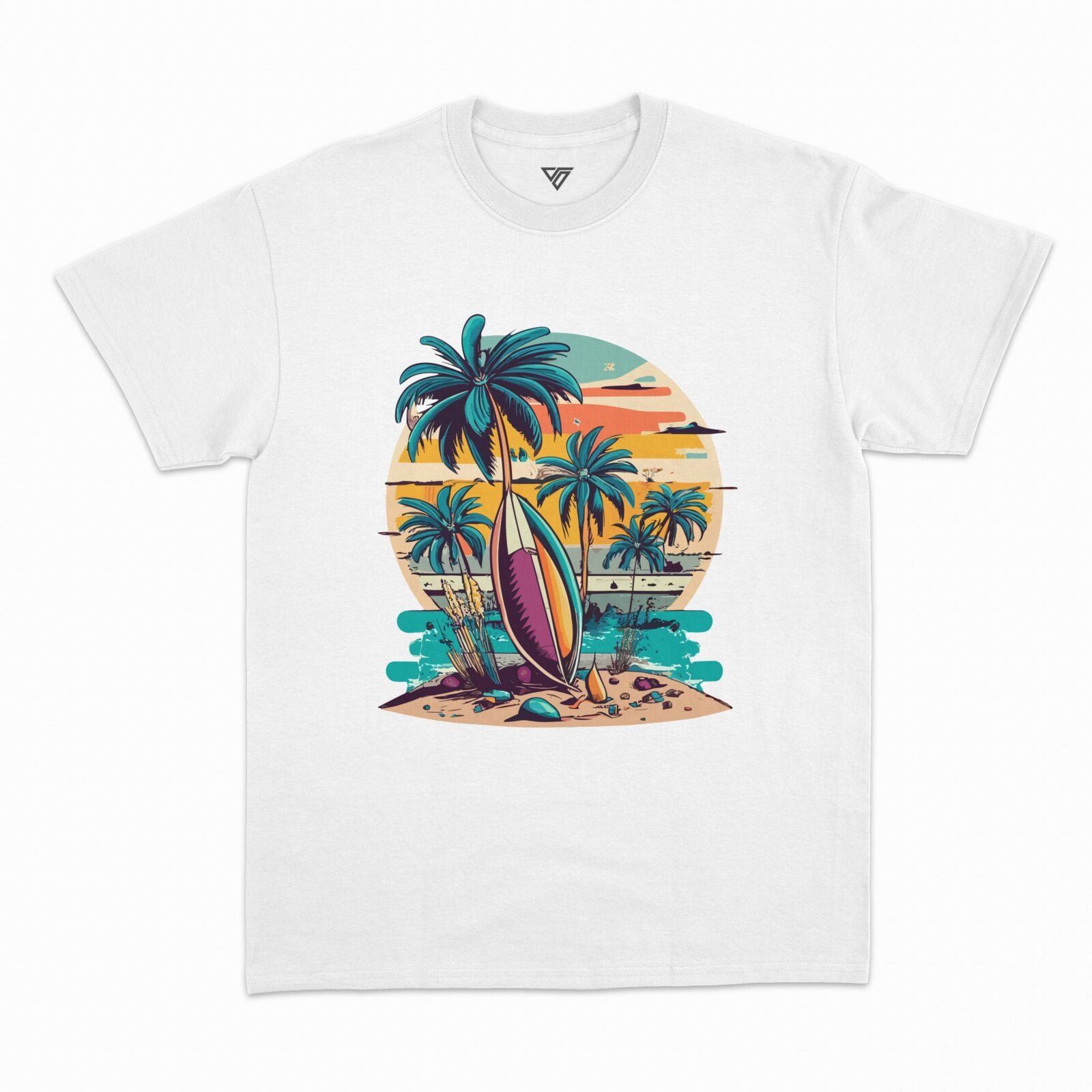 Paradise GamaFlo White Tee Shirt