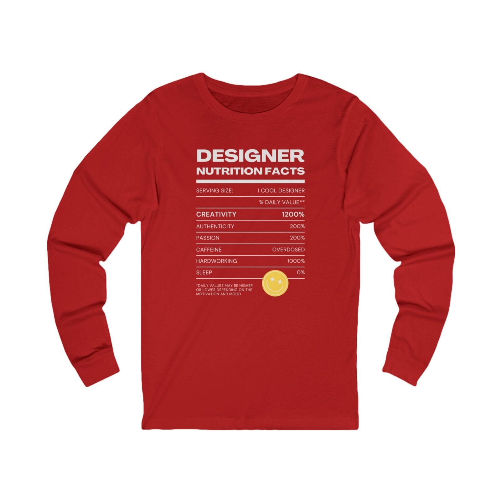 Designer Creativity & Motivation Unisex Long Sleeve Tee - Image 7