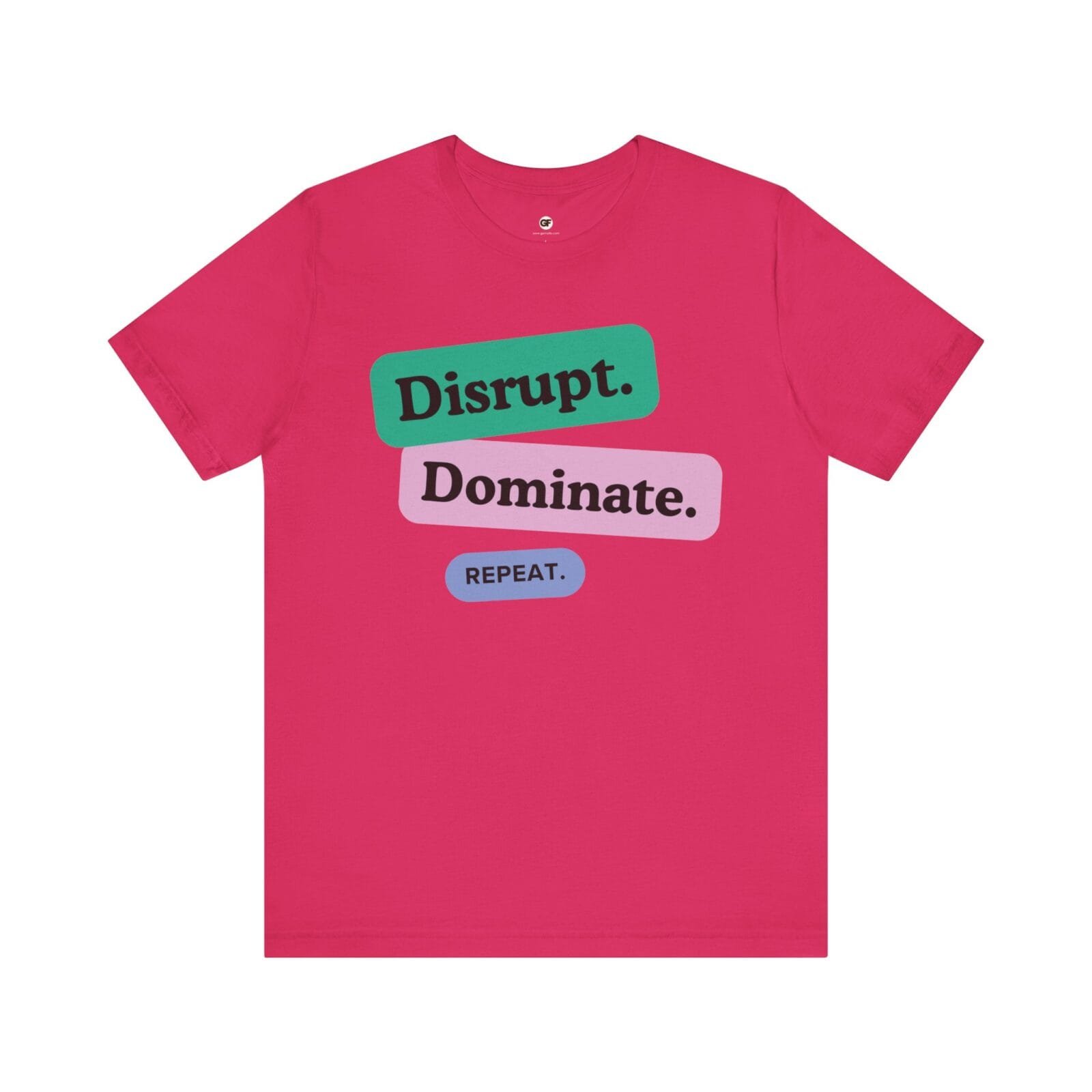 Motivational Unisex Tee - Disrupt, Dominate, Repeat - Image 16